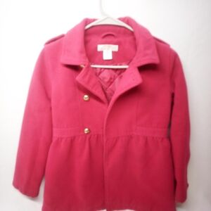 Fresh Kids' Fuchsia Pea Coat